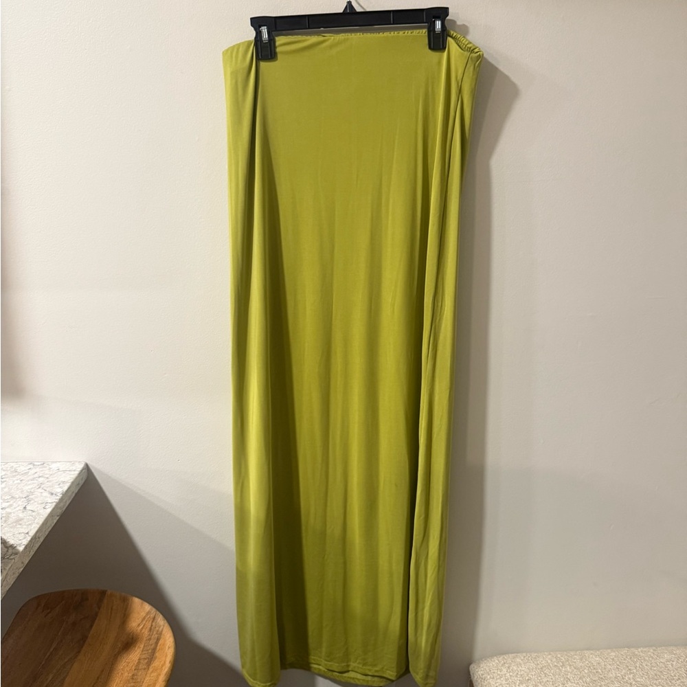 ASOS Green Maxi Pencil Dress Casual Resort Wear